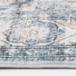 Central Oriental Trisha Yearwood Belmont Daken 7"10" x 9"6" Blue and Ivory Area Rug, , large