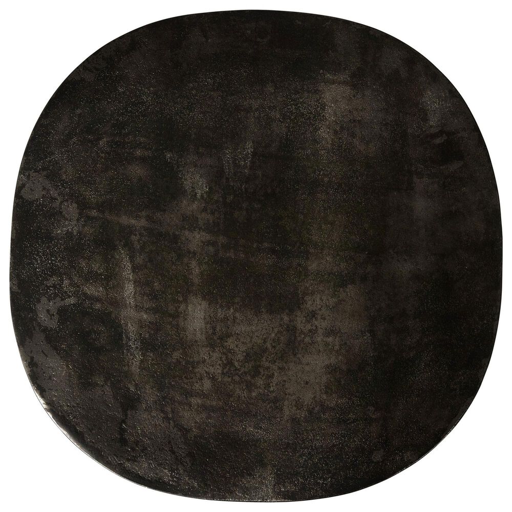 Four Hands Odessa End Table in Distressed Bronze, , large