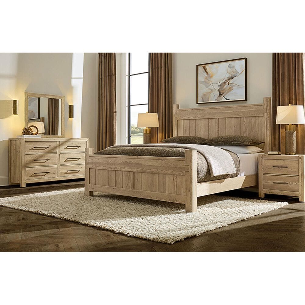 Viceray Collections Joinery Dresser Mirror in Natural Oak, , large