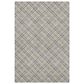 Dalyn Rug Company Soft Essentials Plaid Taupe 9" x 12" Indoor/Outdoor Area Rug, , large