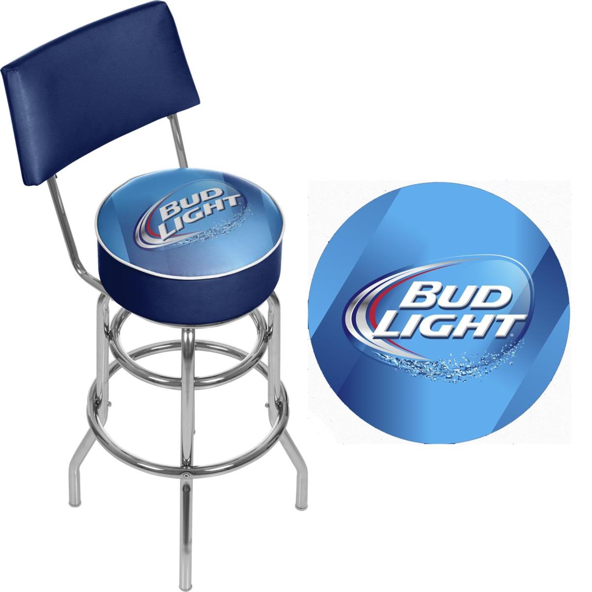 Bud light bar stools clearance