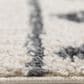 Amer Rugs Aspen 5" x 7"6" Cream and Black Area Rug, , large