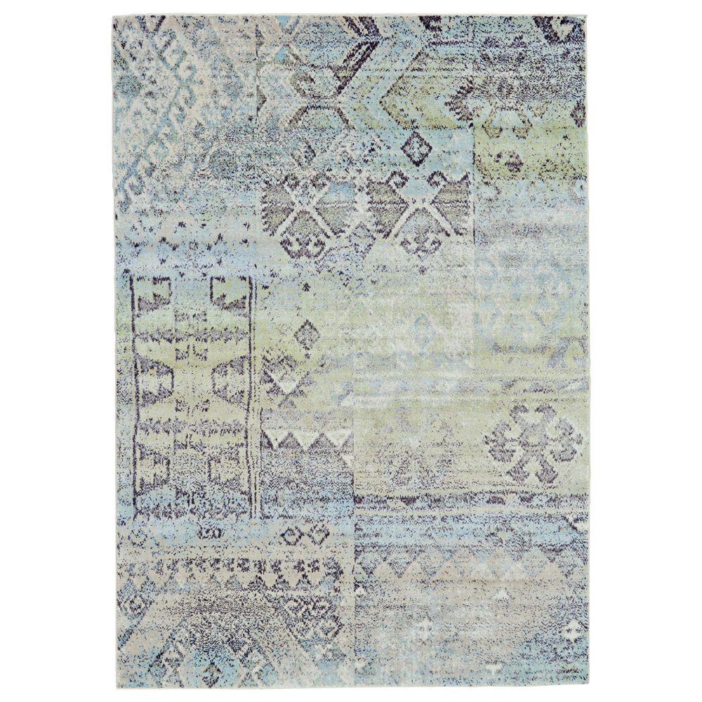 Feizy Rugs Katari 3376F 10' x 13'2" Mint and Taupe Area Rug, , large
