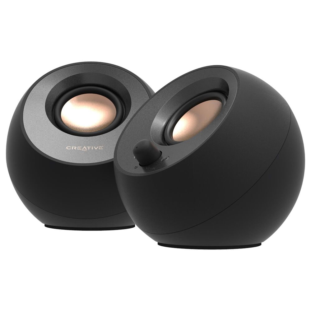Creative Labs Pebble V3  2.0 USB-C Desktop Speaker with Bluetooth in Black, , large