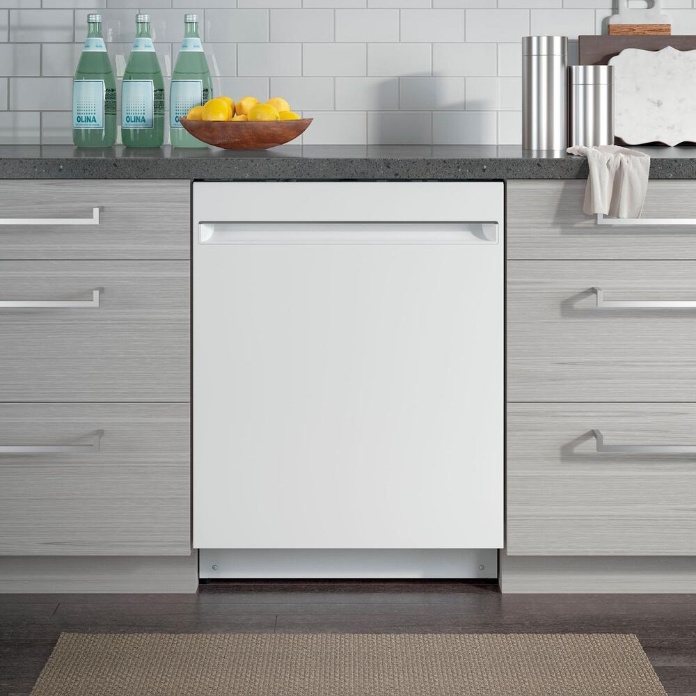 GE Appliances Built-In Dishwasher Energy Star in White, , large