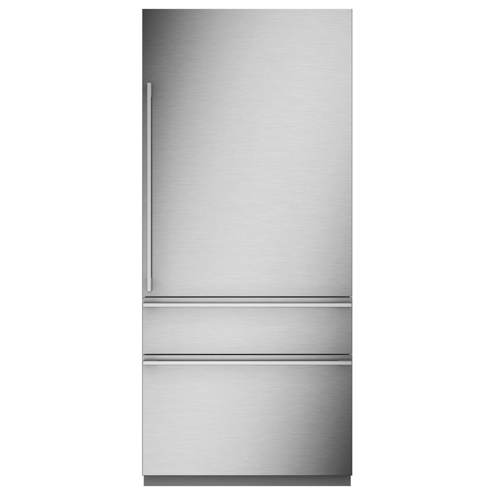 Monogram 20.1 Cu. Ft. Built-In Bottom Freezer Refrigerator with Right Hinge in Panel Ready, , large