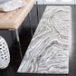 Safavieh Cyrus Shag 2"2" x 9" Beige and Grey Runner, , large