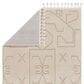 Jaipur Jaida Cree Gray Morn and Humus 7"6" x 10" Area Rug, , large
