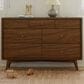 Babyletto Palma 7-Drawer Double Dresser in Natural Walnut, , large