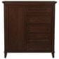 Fleming Furniture Co. Brentwood 5-Piece King Panel Bedroom Set in Walnut, , large