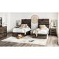 Ashley Drystan Twin Storage Bed in Rustic Brown, , large