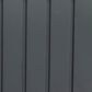 HOMLUX 160-Gallon Outdoor Storage Deck Box in Dark Gray, , large