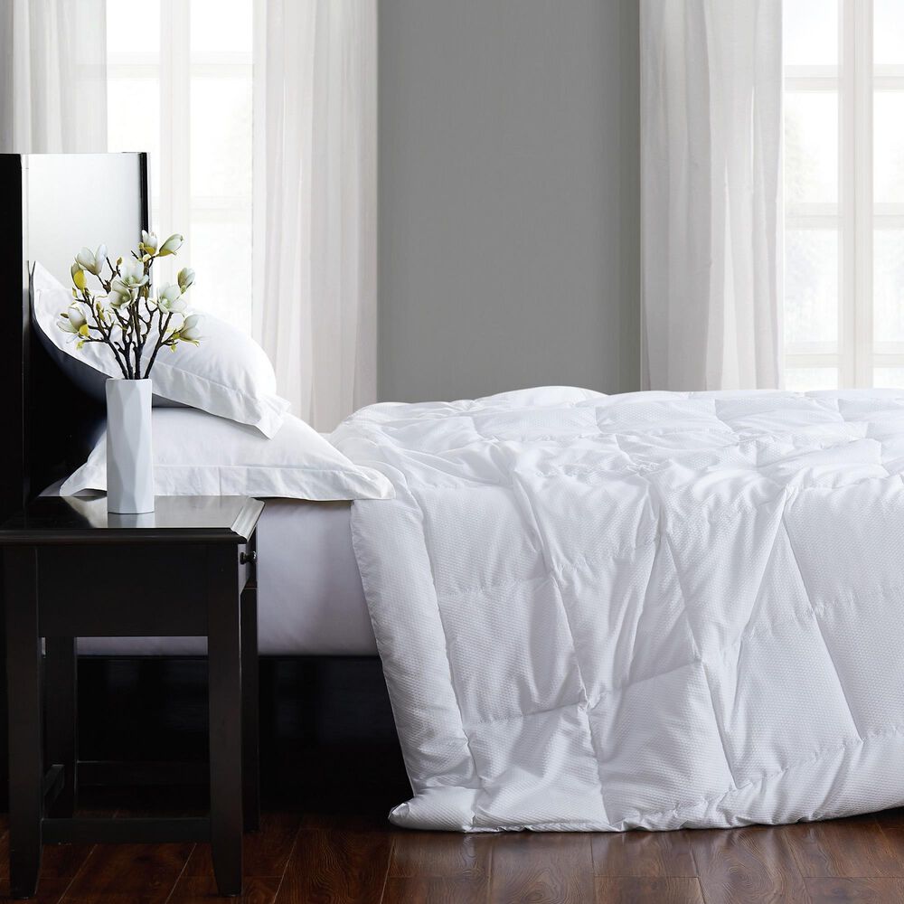 Pem America London Fog Full/Queen Down Alternative Comforter in White, , large