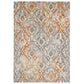 Safavieh Madison MAD608K-5 5"1" x 7"6" Cream/Orange Area Rug, , large