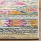 Safavieh Madison MAD118C 4" x 6" Blue and Fuchsia Area Rug, , large