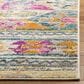 Safavieh Madison MAD118C 4" x 6" Blue and Fuchsia Area Rug, , large
