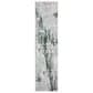 Oriental Weavers Malibu 2" x 8" Grey and Multicolor Runner, , large