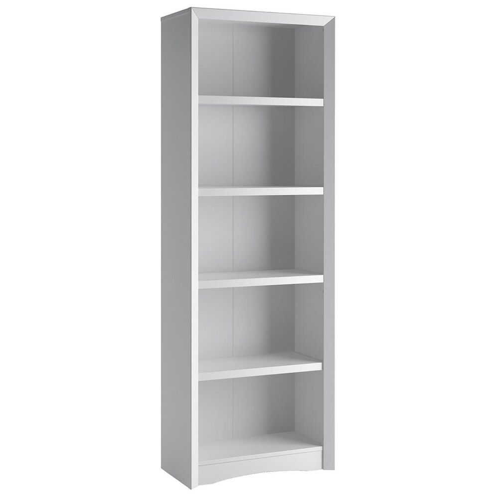 CorLiving Quadra 71&quot; Tall Bookcase in White, , large