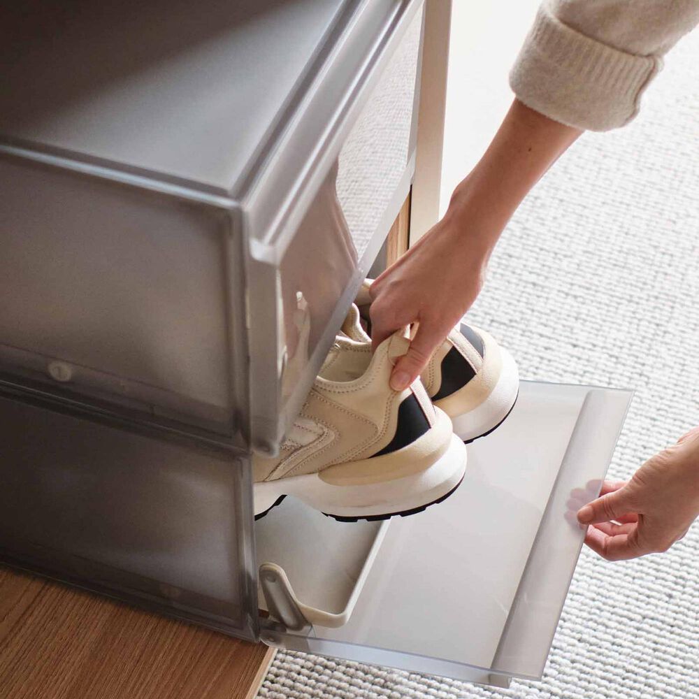 Joseph Joseph ShoeCase 2-Pack Shoe Storage Box in Grey, , large