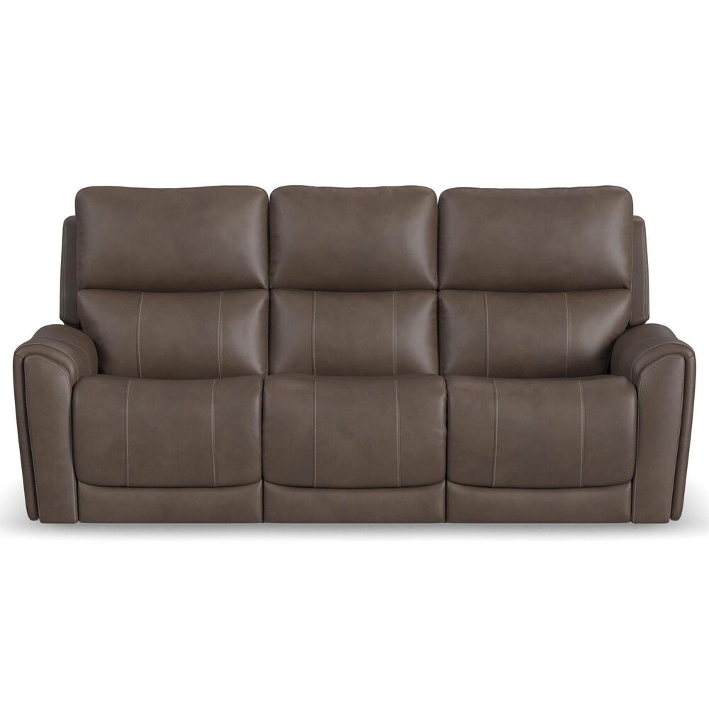 Flexsteel Carter Power Reclining Sofa and Recliner in Cappuccino, , large