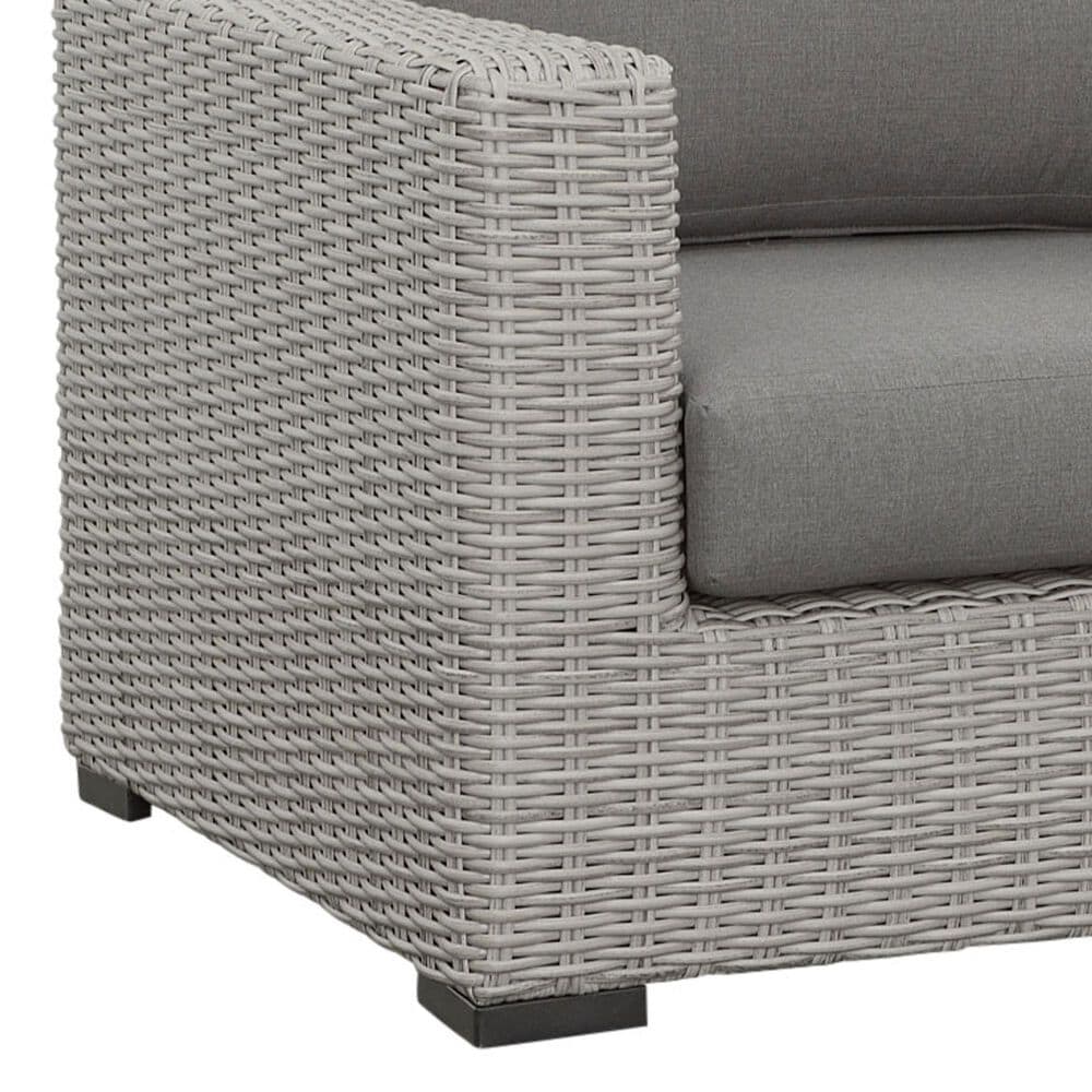 Steve Silver Co. Blakley Patio Lounge Chair in Dark Gray, , large