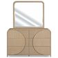 Furniture of America Tangentry 6-Drawer Dresser in Natural, , large