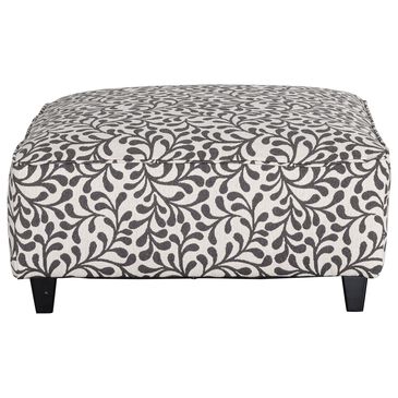 Xenia Basic Berber Cocktail Ottoman in Dutch Charcoal, , large