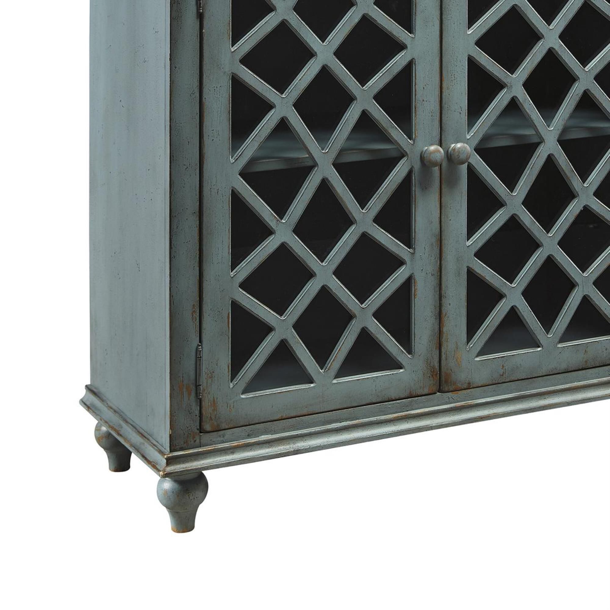 Mirimyn accent on sale cabinet teal