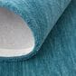 Feizy Luna 8" x 11" Teal Area Rug, , large