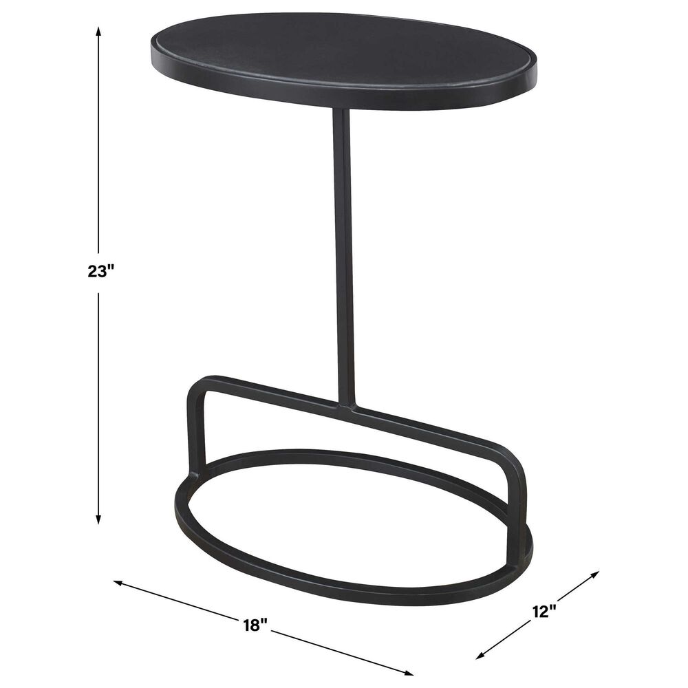 Uttermost Jessenia Accent Table in Black, , large