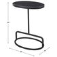 Uttermost Jessenia Accent Table in Black, , large