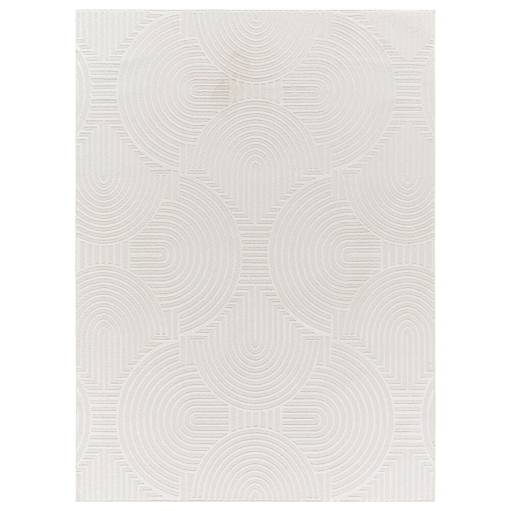 Surya Alder ALD-2323 6"4" x 9" Cream and Ivory Area Rug, , large