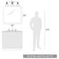 Golden Lighting Carver 3-Light Bath Vanity in Rubbed Bronze, , large