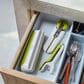Joseph Joseph Halve-It Food Slicing Tool in Green and White, , large