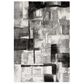 Surya Pepin PEI-1019 5"3" x 7"6" Black, Medium Gray and Cream Area Rug, , large