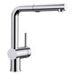 Blanco Linus 1.5 GPM Low-Arc Pull-Out Kitchen Faucet in Chrome, , large