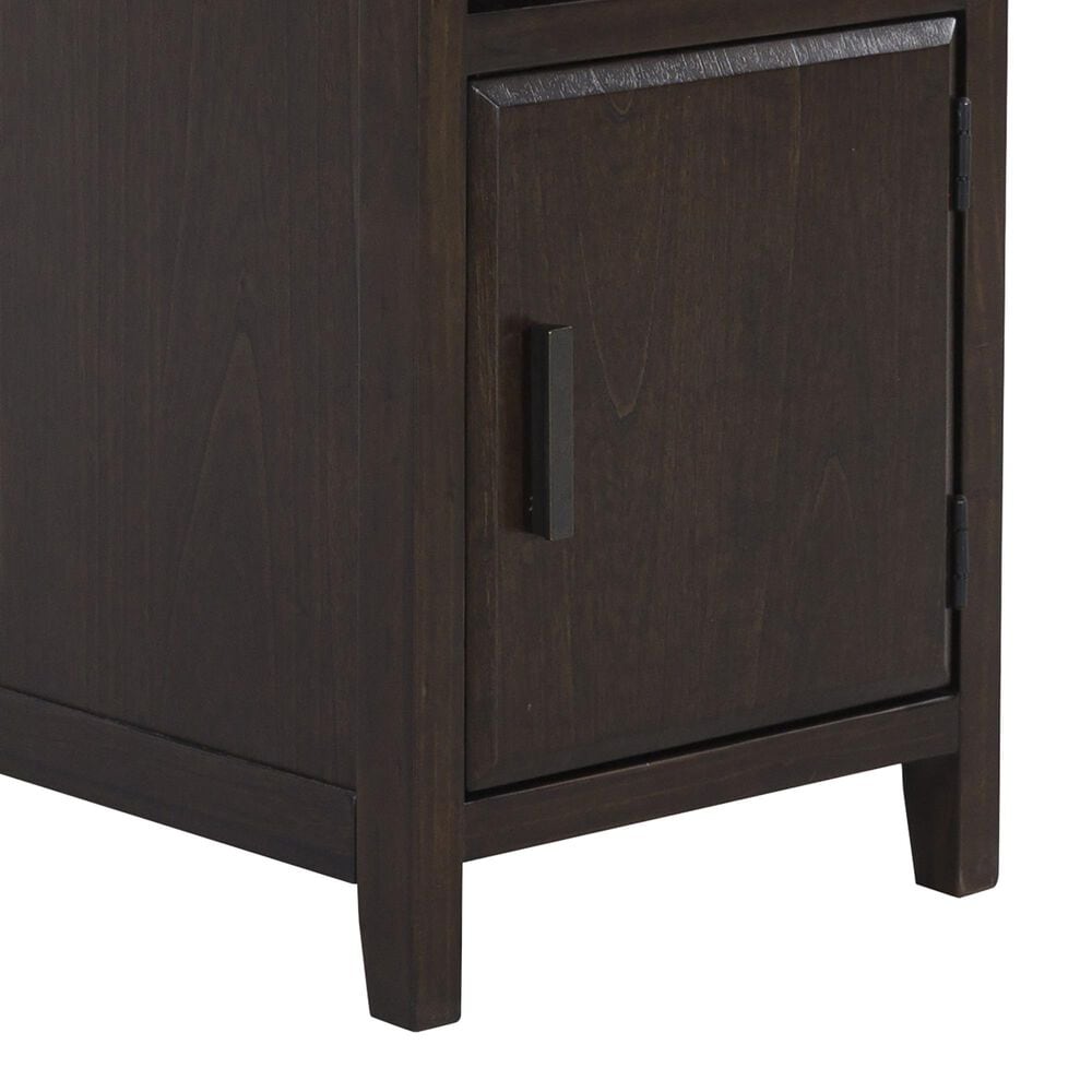 Ashley Devonsted Chairside End Table in Dark Brown, , large