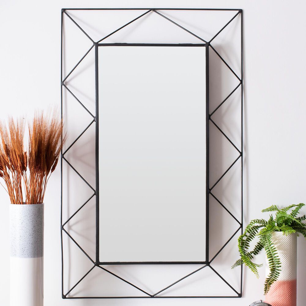 37B Heath Mirror in Gunmetal, , large