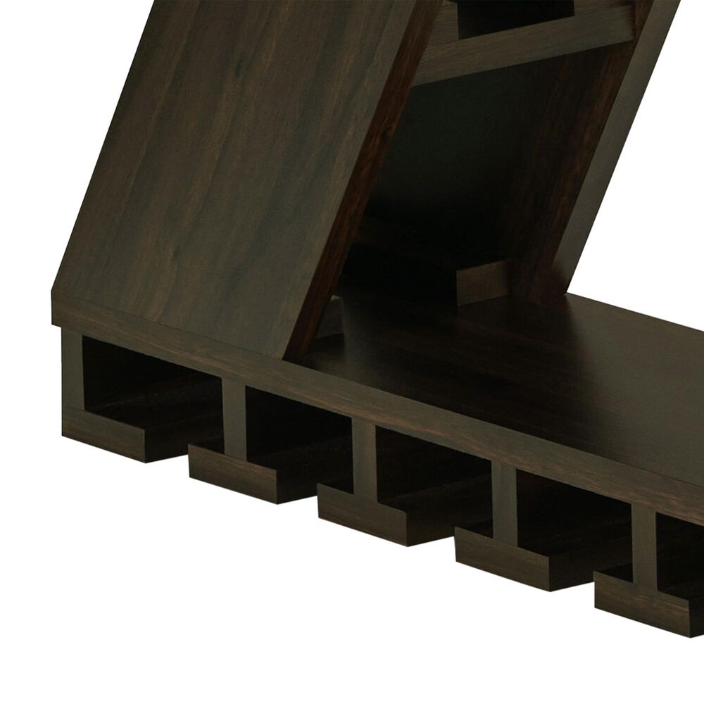 Furniture of America Keith Wine Rack in Wenge, , large