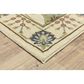Oriental Weavers Francesca Traditional 2"3" x 7"6" Ivory Runner, , large