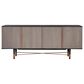 Blue River Turnin Sideboard in Black Brushed and Copper, , large
