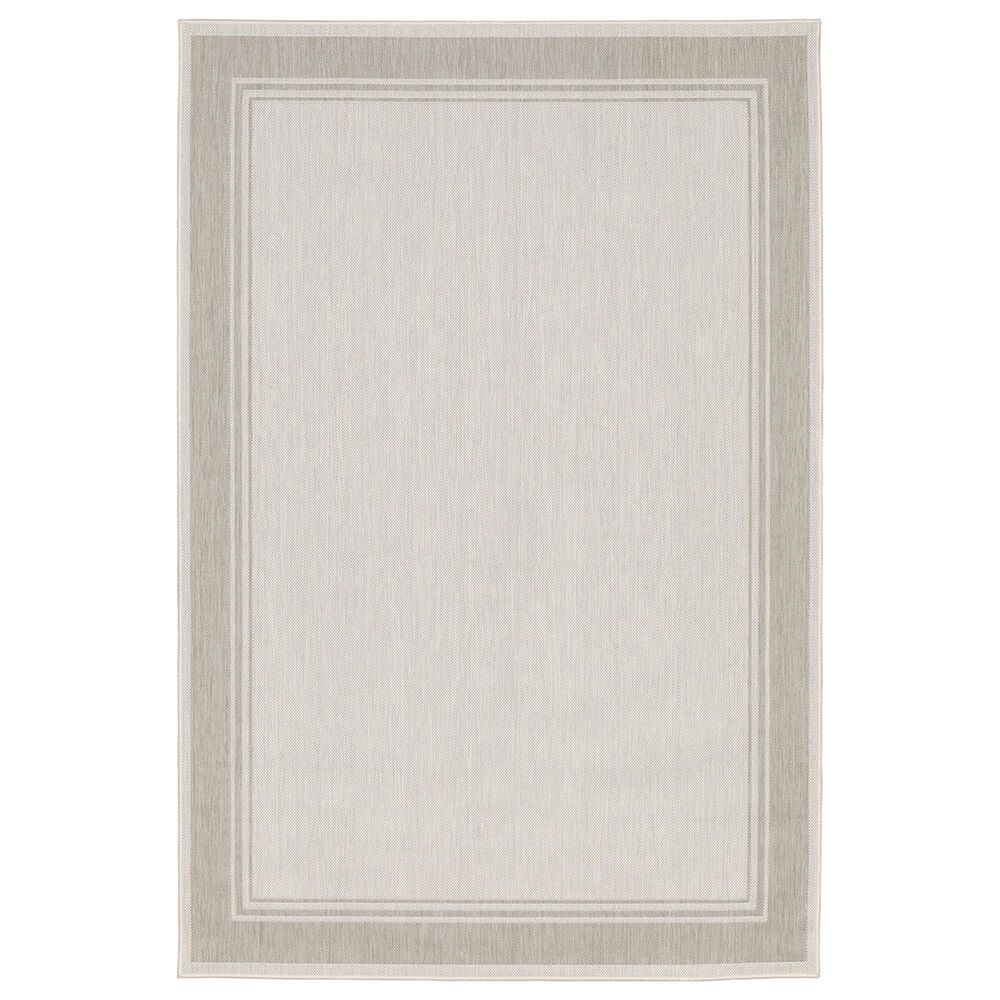 Oriental Weavers Portofino 6765W 7"10" x 10"10" Ivory Area Rug, , large