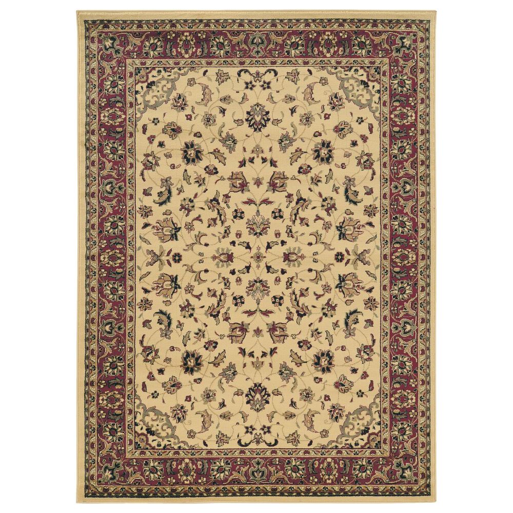 Radici USA Castello 953 5'5" x 7'7" Ivory Area Rug, , large