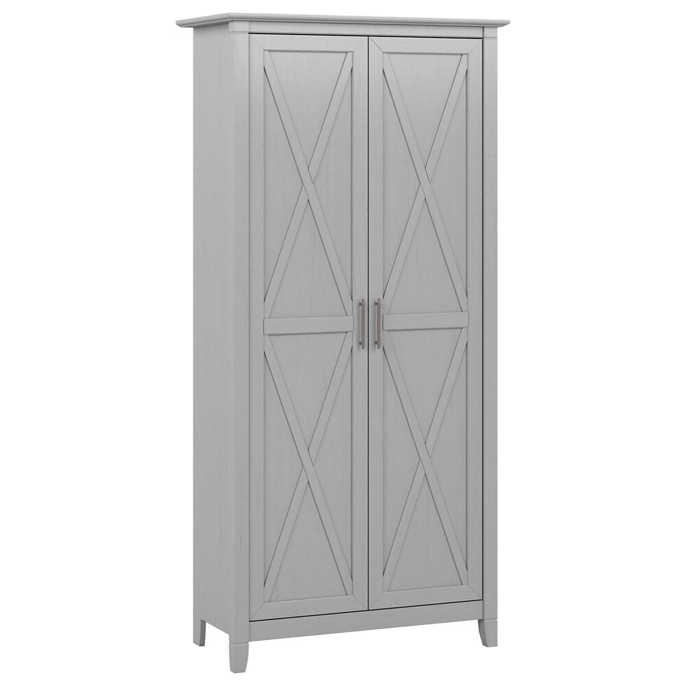 Bush Key West Storage Cabinet in Cape Cod Gray, , large