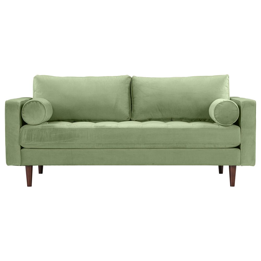 Tov Furniture Cave 2-Piece Living Room Set in Sage Green Velvet, , large