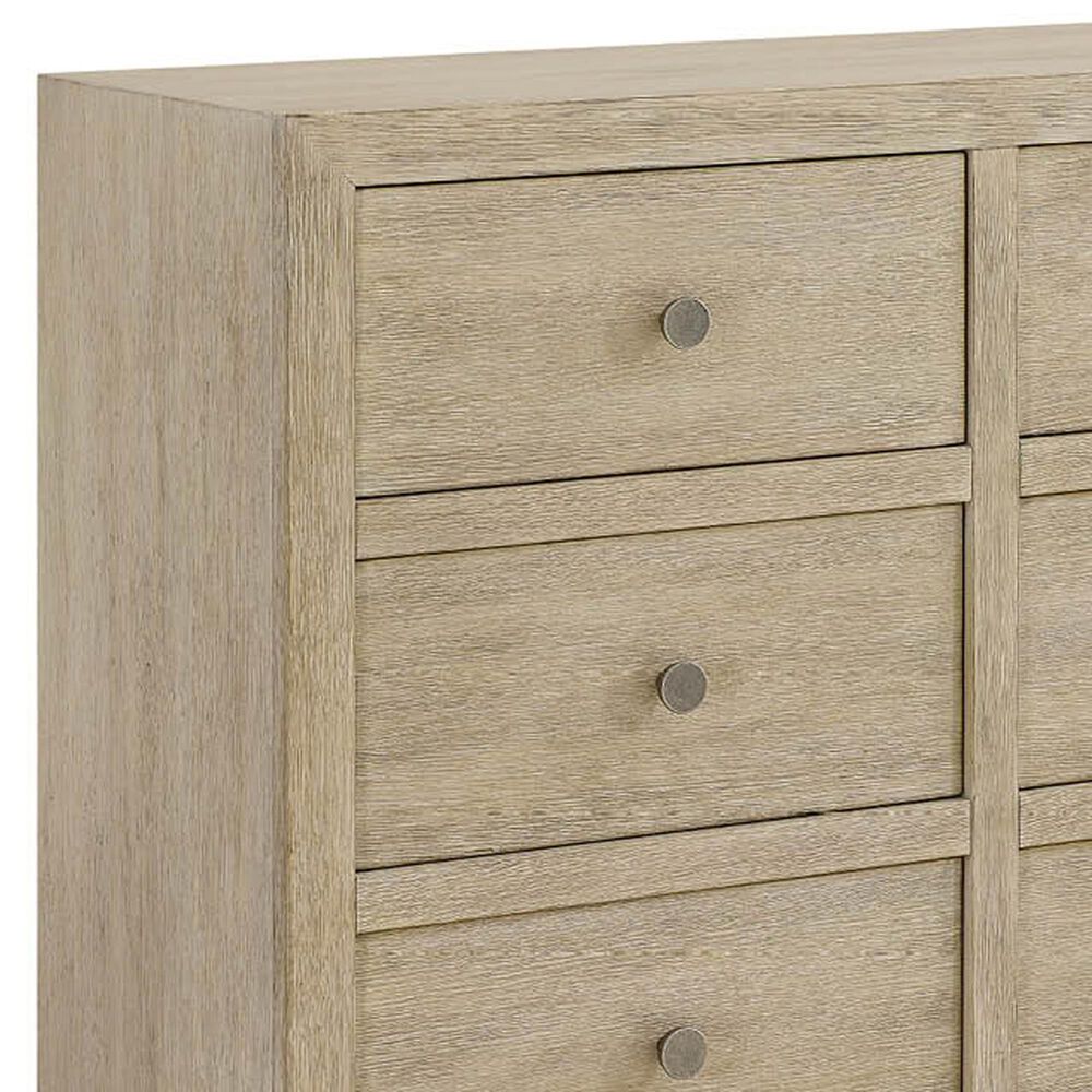 Universal Furniture Oasis 3-Piece Queen Panel Bedroom Set in Dockside and Natural, , large