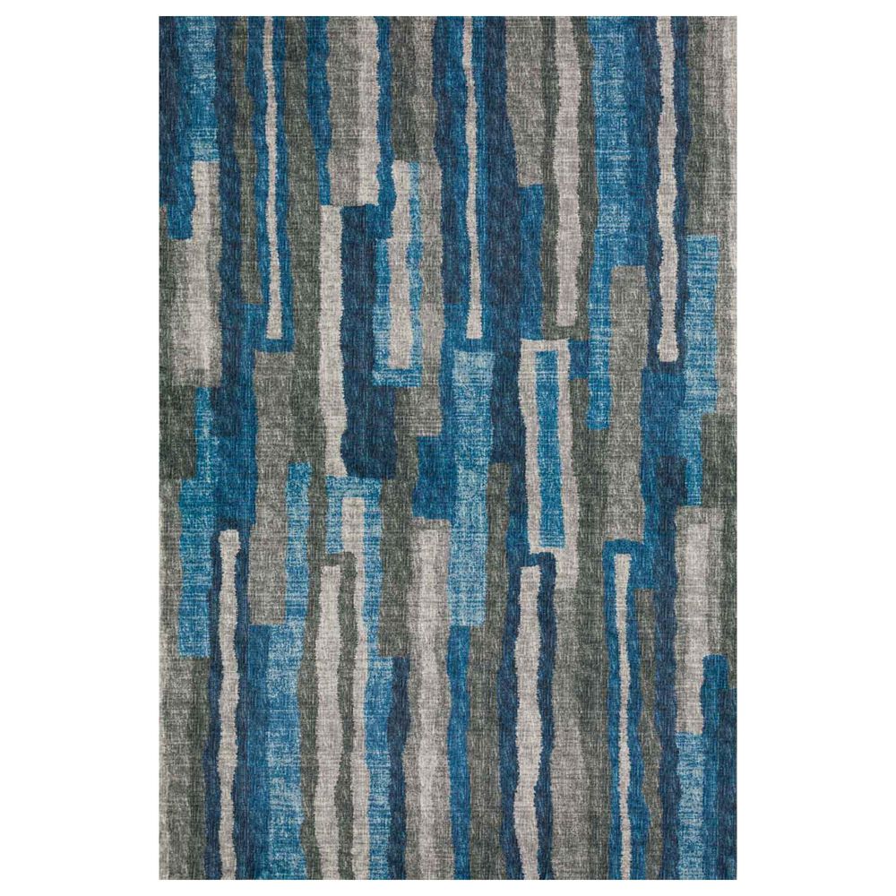Dalyn Rug Company Brisbane Geometric 5" x 7"6" Navy Area Rug, , large