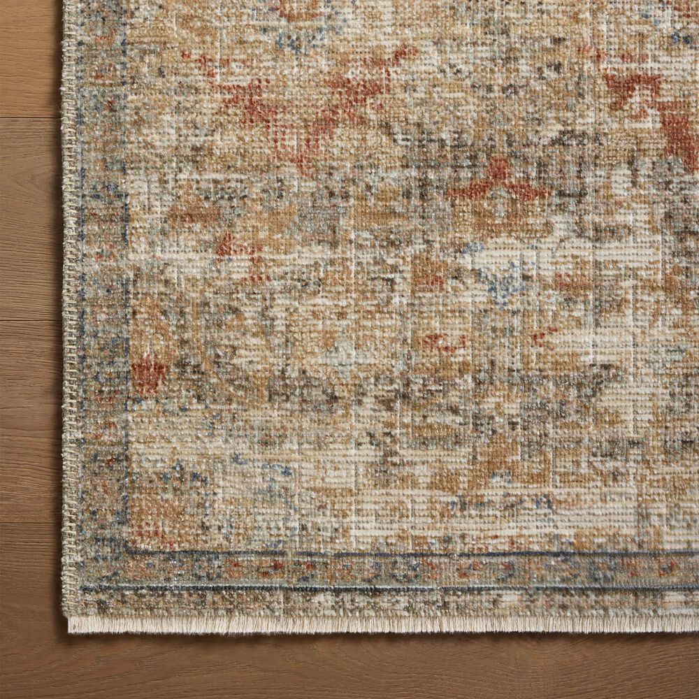 Loloi Heritage 9&#39; x 12&#39; Grey and Sunset Area Rug, , large