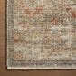Loloi Heritage 9" x 12" Grey and Sunset Area Rug, , large