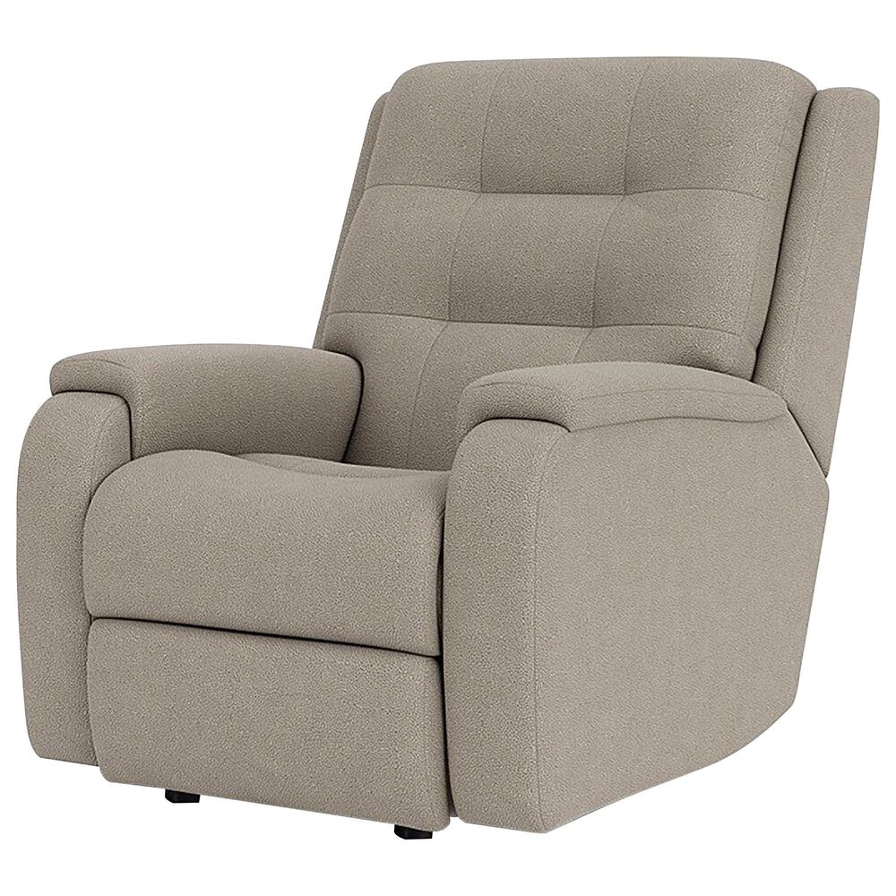 Flexsteel Arlo Power Rocking Recliner with Power Headrest and Lumbar in Fossil, , large